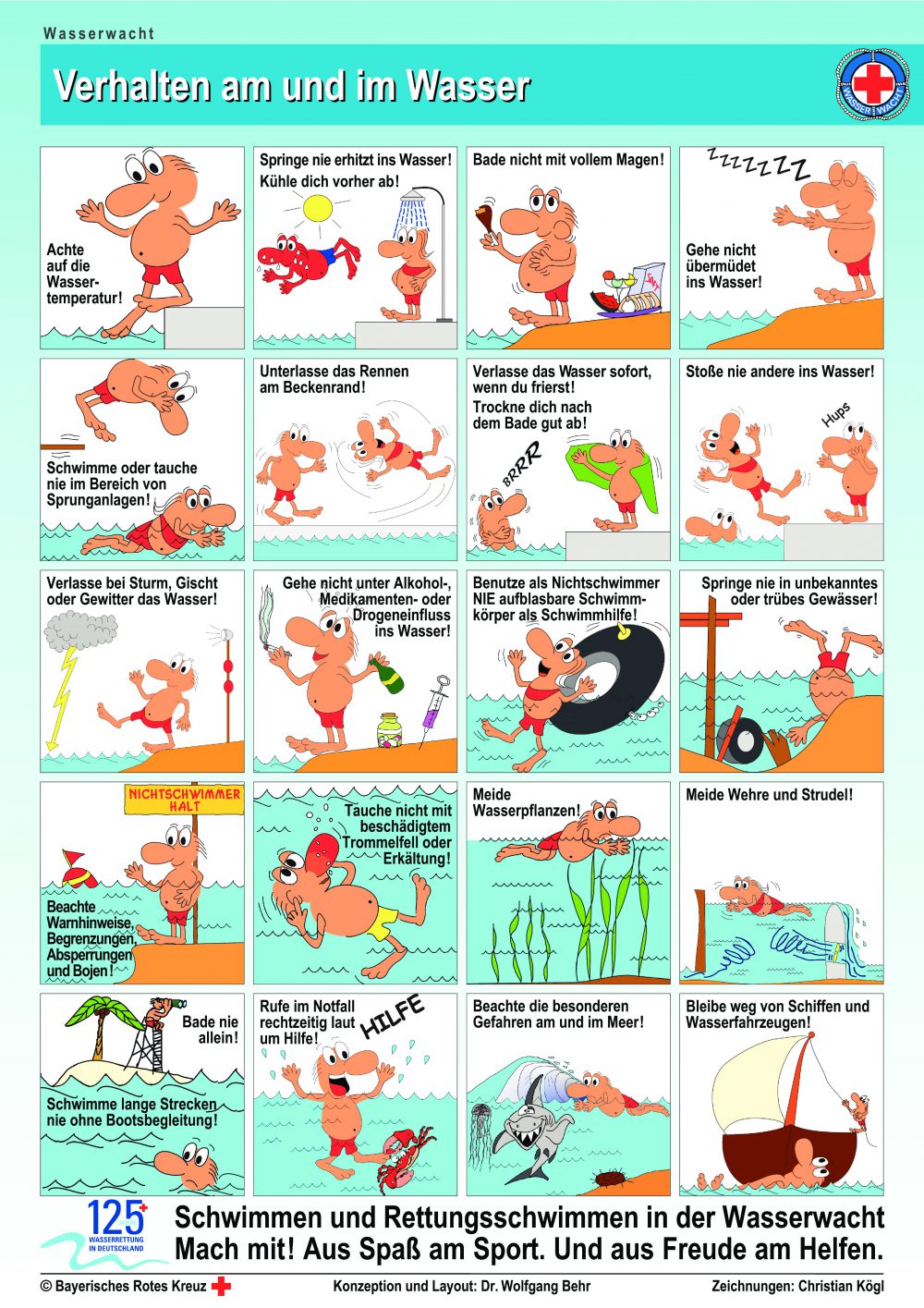 Baderegeln Wasserwacht Füssen